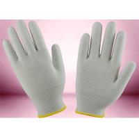 Quality Slip Proof Cotton Knitted Gloves 13 Gauge 100% Polyester Seamless Gloves for sale
