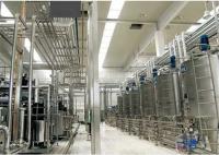 China Complete Automatic Industrial Food Processing Equipment For Milk Dairy / Fresh Milk factory