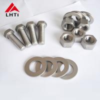 China Hexagon Titanium Bolts Nuts , Grade 2 Titanium Fasteners Anti Corrosion factory