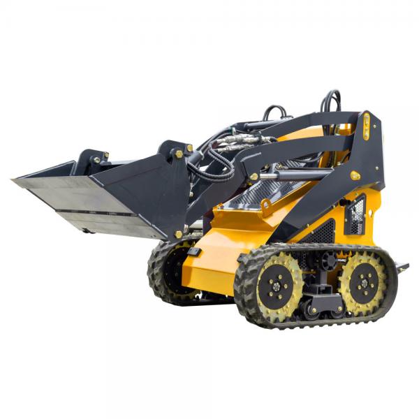 Quality Multifunctional Air Cooled Hydraulic Crawler Skid Steer Loader With Attachments for sale