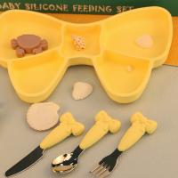 China CUSTOM Silicone Tableware Set For Kitchen Reusable Non Toxic Dishwasher Safe factory