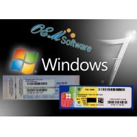 Quality Windows Seven PC Product Key , Win7 Pro License Emails Or Skypes Delivery for sale