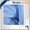 China PP / SMS Disposable Lab Coats Barrier Gowns With Hook And Loop Elastic Cuff Alcohol Resistant factory