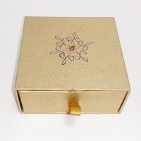 China Drawer Type Jewelry Paper Box Foldable Cardboard Gift Boxe For Jewellery Set factory
