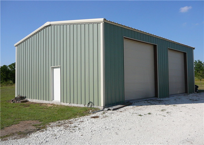 Quality Small Steel Frame Storage Buildings With Hot Dipped Galvanized & Painting Coated for sale