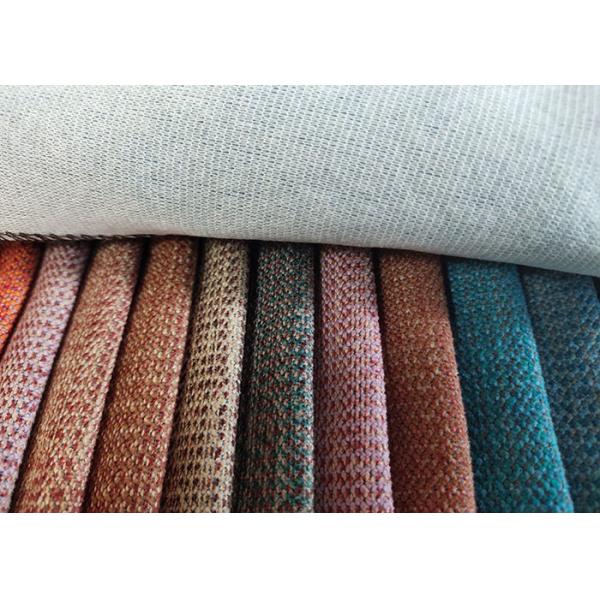 Quality Yarn Dyed 100 Polyester Linen Fabric for sale