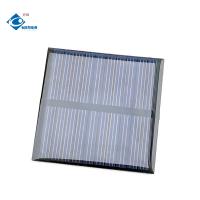 China China Manufacturer ZW-5555-5V Poly Solar Panel Charger 0.45W Customized Epoxy Mini Solar Panel 5Volt factory