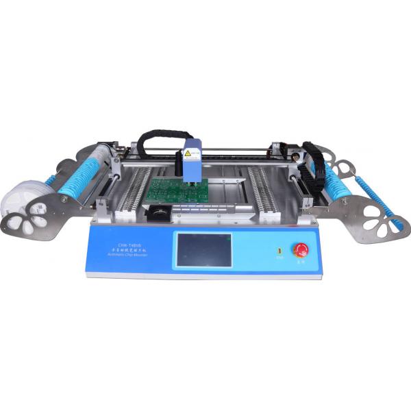 Quality 4 Nozzles Dual Cameras Table Top PCB Pick And Place Machine for sale