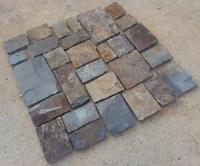 China Rusty Sandstone Wall Cladding,Natural Sandstone Wall Tiles,Rust Stacked Stone,Sandstone Retaining Wall Stone factory