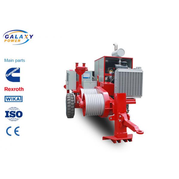 Quality GS120 129kw 173hp Hydraulic Pulley Transmission Line Equipment Cummins Engine for sale