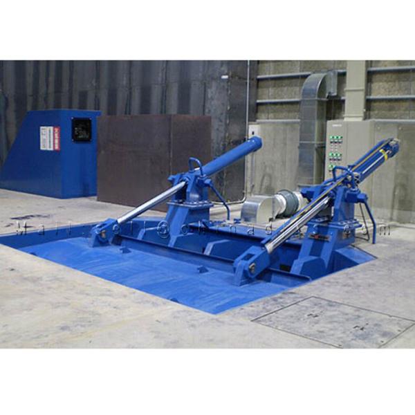 Quality Underground 10 TPH 0.7×0.6m Hydraulic Scrap Baling Press for sale
