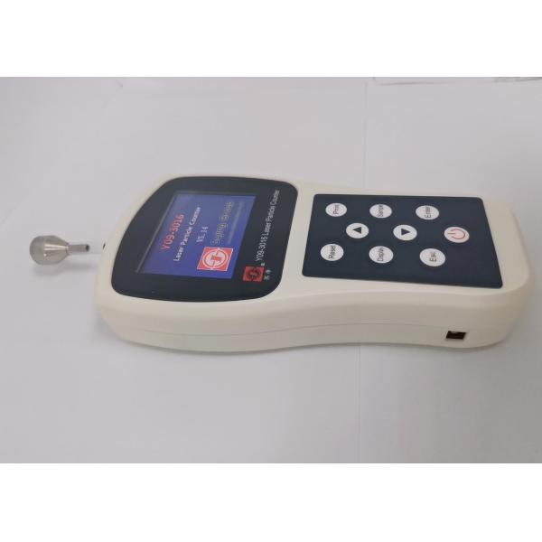 Quality Light Source Handheld Particle Counter For Cleanroom Monitoring for sale