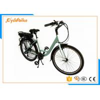 China Custom Ladies Electric Bike 25km/H , Electric Assist Bike Bicycle With Electric Motor factory