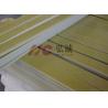 China Yellow Fr 4 G10 Laminate Sheet / G10 Plastic Sheet Excellent Heat Resistance factory