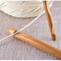 China Weave Yarn Craft Bamboo Circular Knitting Needles Carbonized Bamboo Handle Crochet Hooks factory