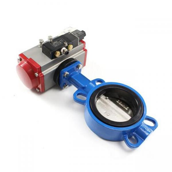 Quality Wafer Flanged Electric Butterfly Valve Auto Sealed For Control Water Flow for sale
