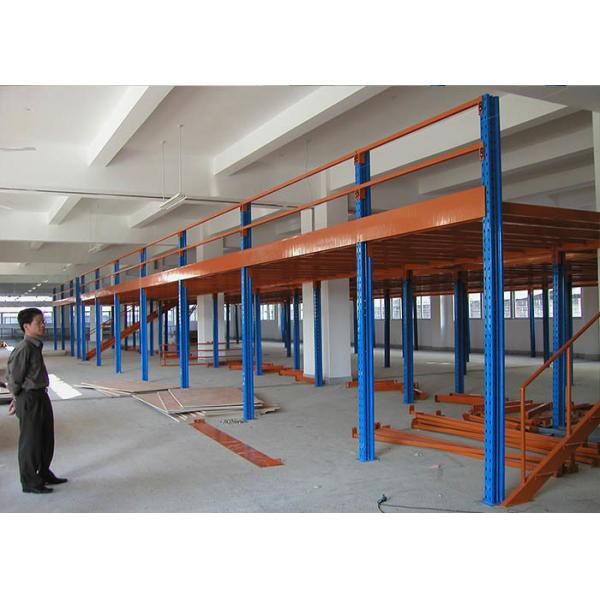 Quality Assembled Office Mezzanine Structures , Industrial Metal Mezzanine Floor for sale