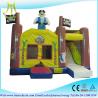 China Hansel popular pirate ship bouncy castle for commercial use factory