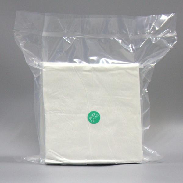 Quality 9*9 100pcs105g  Disposable Cleaning Wipes Polyester Microfiber Wipe for cleanroom for sale