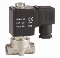 Quality 1/8〃2 Way 24v Solenoid Valve Water Stainless Steel Solenoid Valves For Water for sale