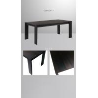 China Rectangle Simple Design Solid Wood Modern Dining Table for sale
