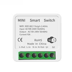 Quality Tuya 16A 10A Wifi Switch Smart Breaker Module Smart Life APP Remote Control for sale
