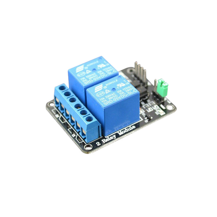 China 5V 9V 12V 24V Two 2 Channel PCB Relay Module With optocoupler factory