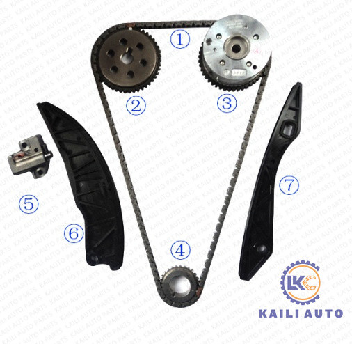 Quality KIA HYUNDAI G4FA Engine Timing Chain kit 24321-2B000 9*158L 24410-2B000 for sale