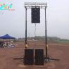 China Line Array Crank Stand Lighting Truss Lift Tower For Hanging Lighting factory