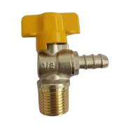 Quality Medium Temperature Half Inch Brass Angle Valve For Kitchen Copper Handle for sale