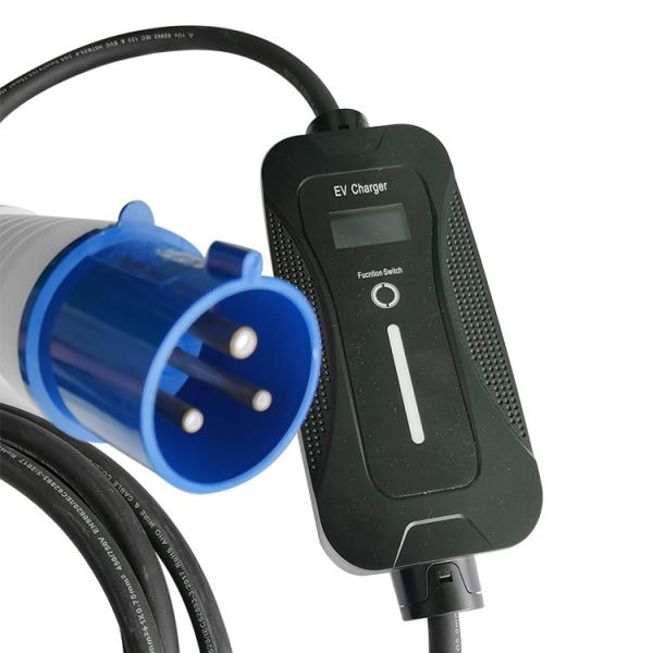 Quality 220V 50Hz Type 1 Type 2 16 Amp Electric Car Charger UL94V-0 for sale