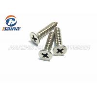 China DIN 7982 Stainless Steel 304 Countersunk Head Phillips Self Tapping Screws factory