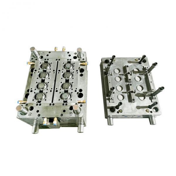 Quality 45mm Plastic Injection Mould Round PP Cap Cold Runner Injection Molding for sale