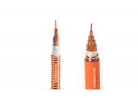 China Durable Mineral Insulated Cable , Flame Resistant Cable 3+1 Core Stranded Copper Conductor factory