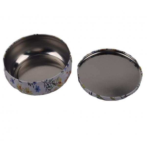 Quality 10 Oz Seamless Bowl Shaped Candle Tin Container With Lid for sale