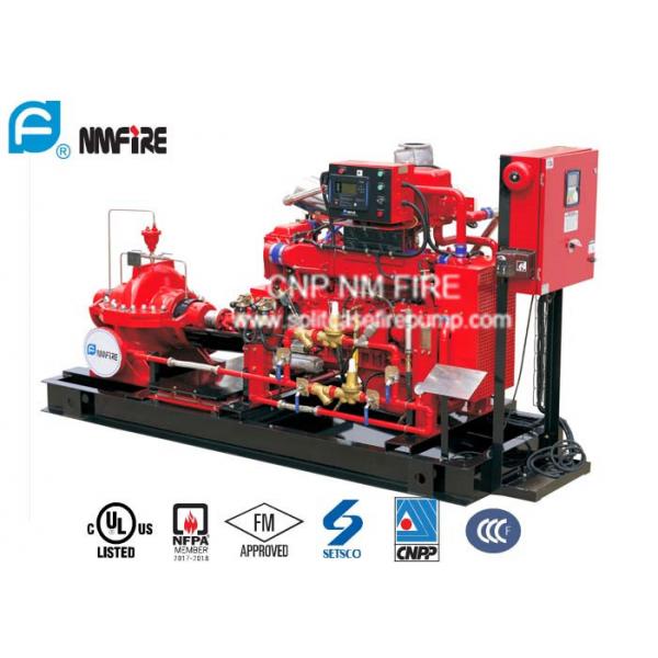 Quality High Performance Fire Water Pump Diesel Engine 180PSI For Hospitals / Schools for sale