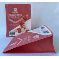 Quality Matt Varnish Custom Stand Up Pouches 100 Microns Waterproof For Snacks for sale