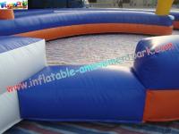 China Durable Inflatable Sports Games Race Track , Inflatable Go Kart Track factory