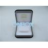 China High End Leather Jewelry Boxes Gift Boxes Handmade With Soft Pad factory