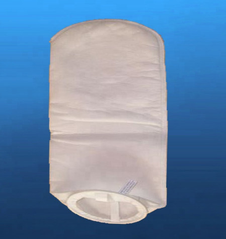 China 1um - 200um Liquid Filter Bags With Glazed Layer Securing Downstream Matrix factory