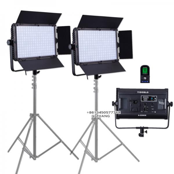 Quality A-2200IIQ Bi Color 100W Photoshoot Lighting Equipment 10000lm LED Photography Studio Light for sale