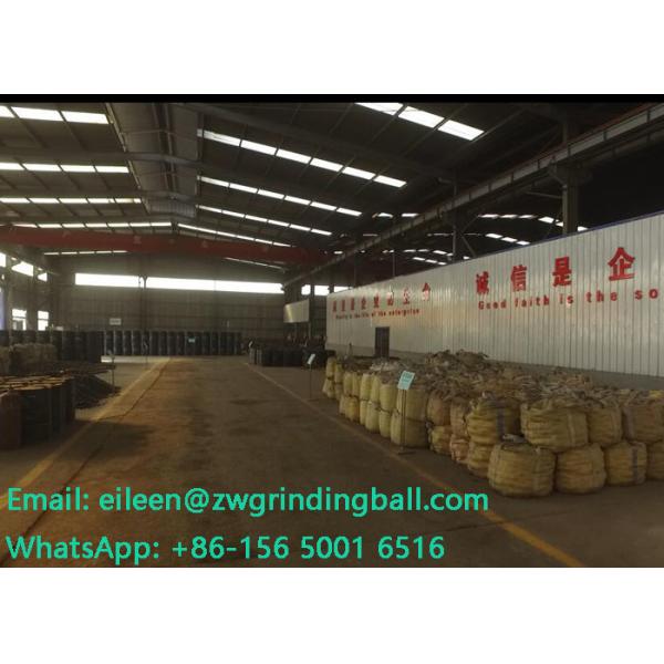 Quality SAG and AG Ball milling media , forged steel grinding ball WITH 50-55HRC for sale