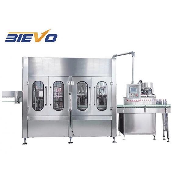 Quality 2000bph 3 Phase 0.7Mpa Automatic Soft Drink Filling Machine for sale