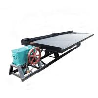 China Lab Shaking Table Gravity Separation Machine For Metallurgy factory