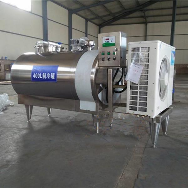 Quality Horizontal Milk Cooling Tank Easy Operate With Refrigerator Air Compressor for sale