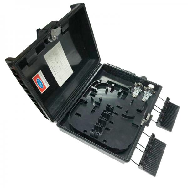 Quality ABS 15KV 48 Cores SC APC FTTH Fiber Optic Termination Box for sale