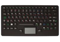 China 94 Keys IP67 Ruggedized Backlit Silicone Industrial Keyboard With Touchpad Matrix FPC Flex Cable factory