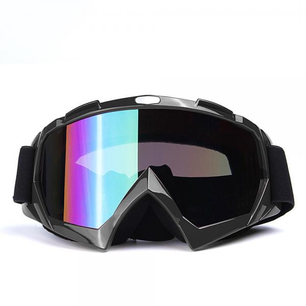 Quality Durable Custom Motocross Goggles Weight 120g Reduced Glare Customzied Color for sale