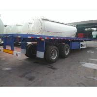 China 40 feet container flatbed trailer 40ton container chassis on sale factory