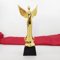 China Resin Flying Figure 285mm height Music Award Trophy With Wings factory